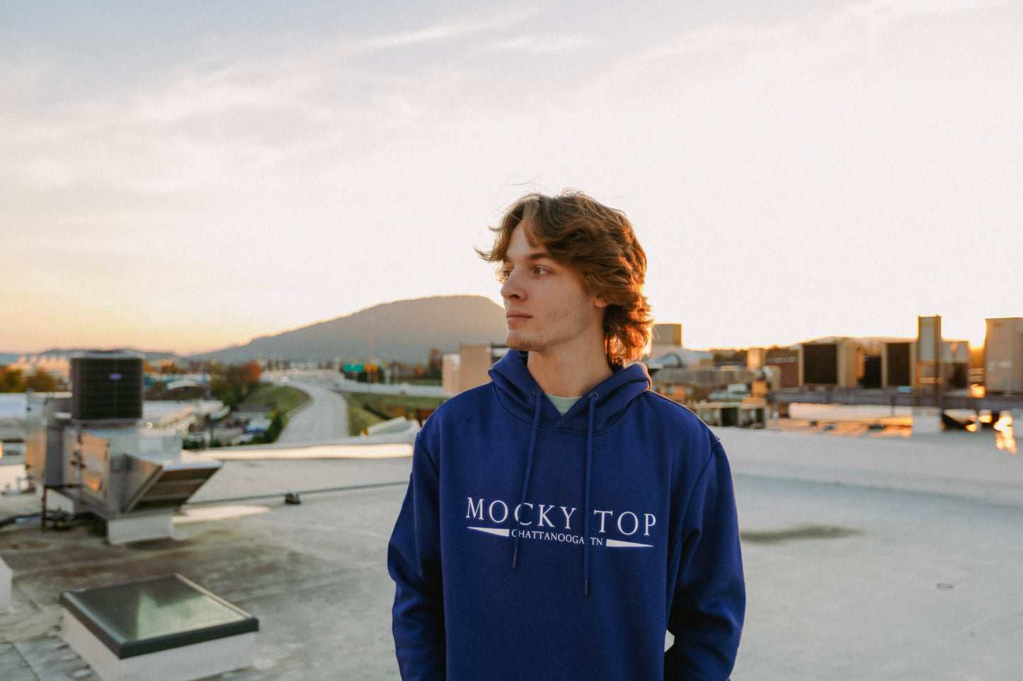 Chattanooga, TN Hoodie - Navy