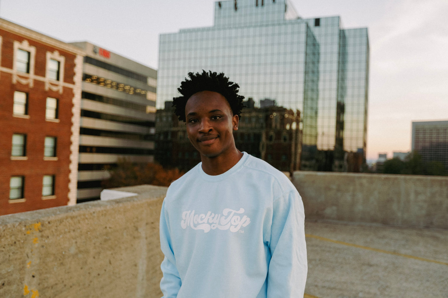 Original Mocky Top Sweatshirt - Light Blue
