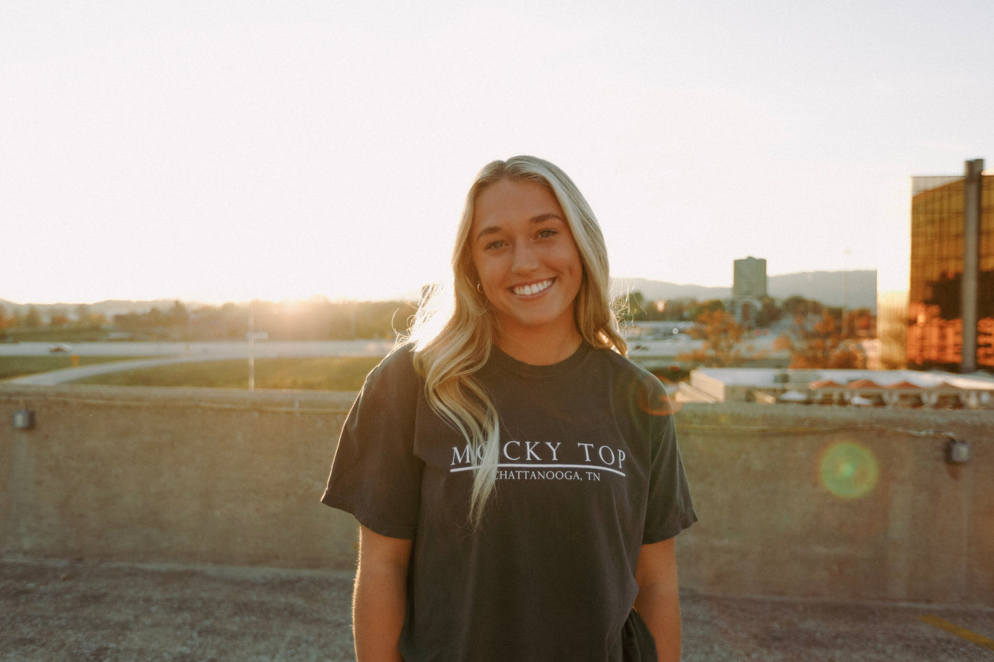 Chattanooga, TN Charcoal Tee